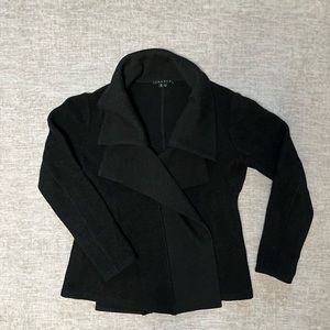 Black theory sweater wrap sz M